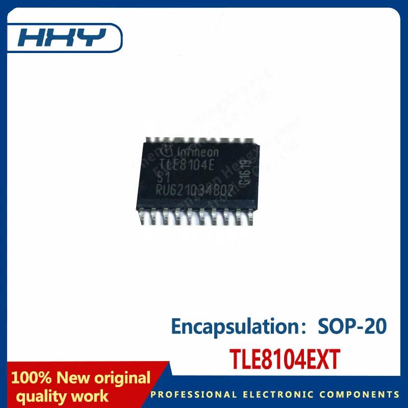 1pcs   The TLE8104EXT packages the SOP-20 load driver chip