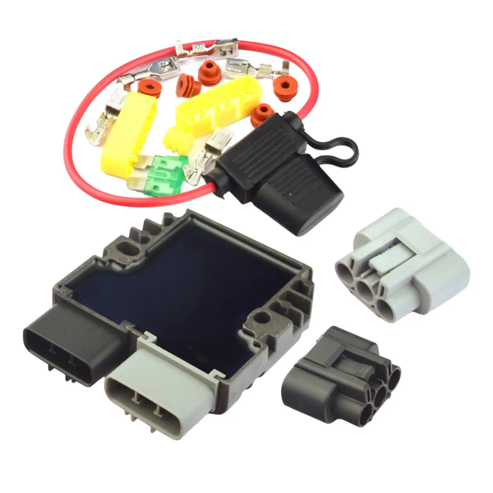 

Комплект регулятора-выпрямителя: Замена аксессуаров, алюминиевые запасные части, долговечные, высокопроизводительные для MOSFET FH020AA, FH012AA