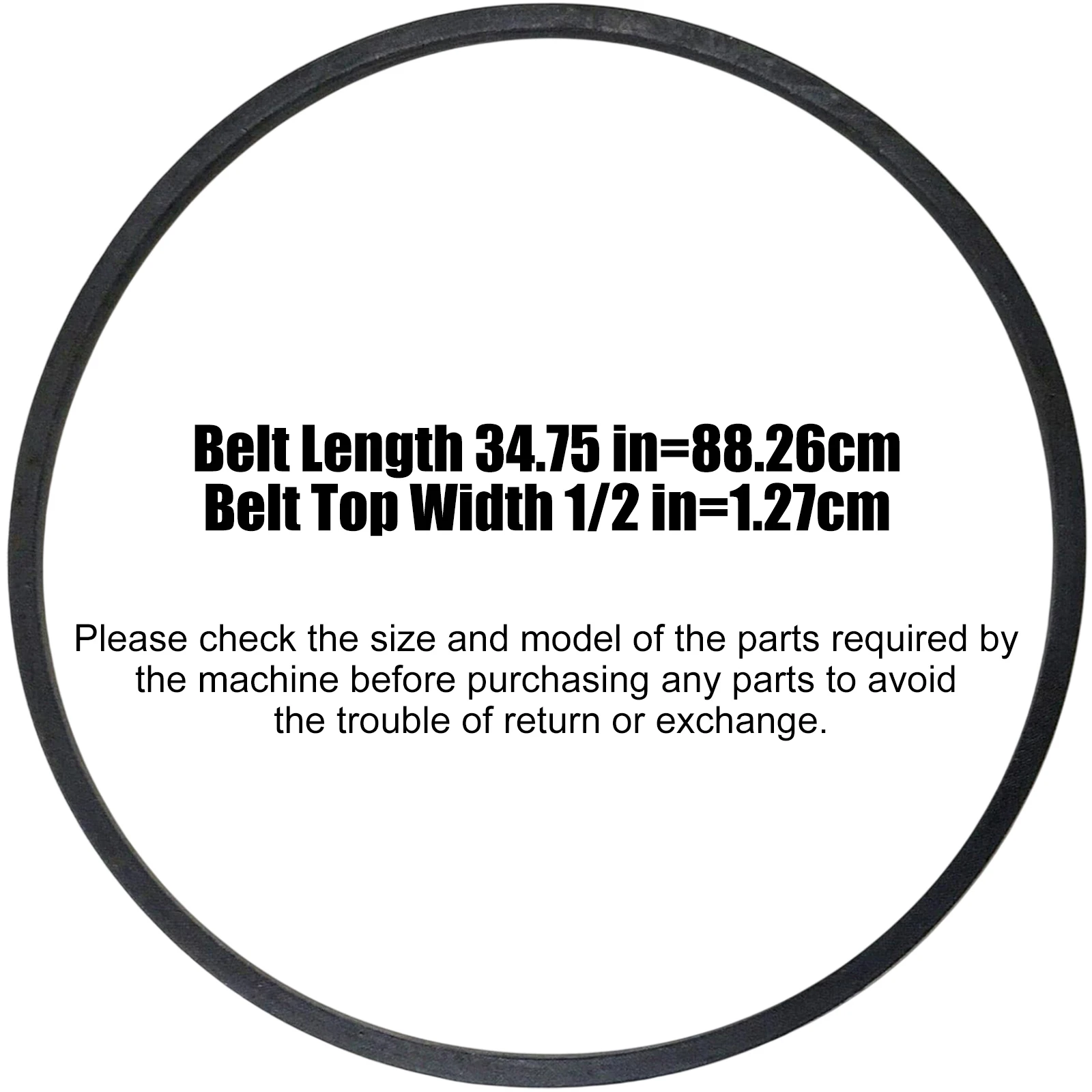 07200108 Auger Drive Belt for Ariens ST20E ST520 ST520E SNO-Tek 20