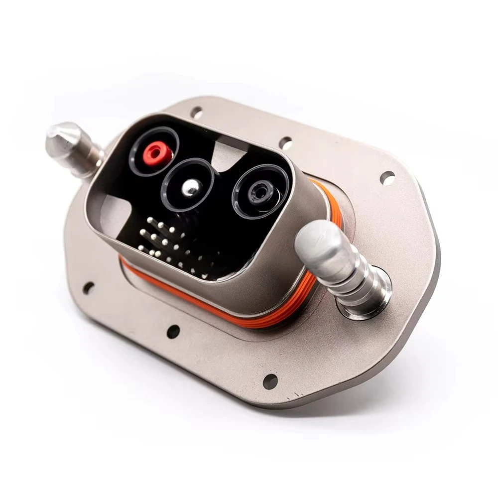 موصل البطارية المتبادل لصندوق السيارة IP67 الجهد العالي 750 فولت / 250 أمبير جانب السيارة والبطارية لكابل 35 مم 2 - 70 مم 2