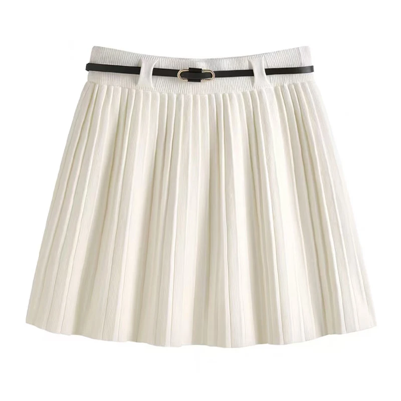 

Spring New Product Golf Women's Outdoor Sports Short Skirt Comfortable Elastic Knitted Ruffle Skirt Casual Versatile Short Skirt