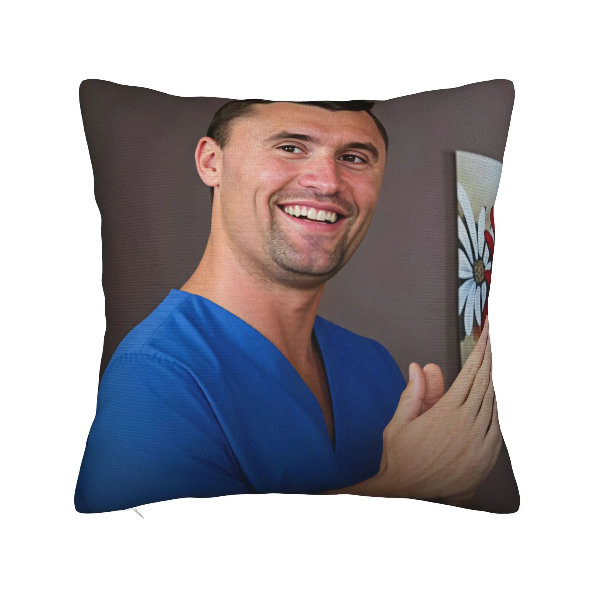 Funny Charlie Kirk Pillow Case  Cushion Cover Soft Graphic Pillow Cover Kawaii Pillowcases For Living Room Chair