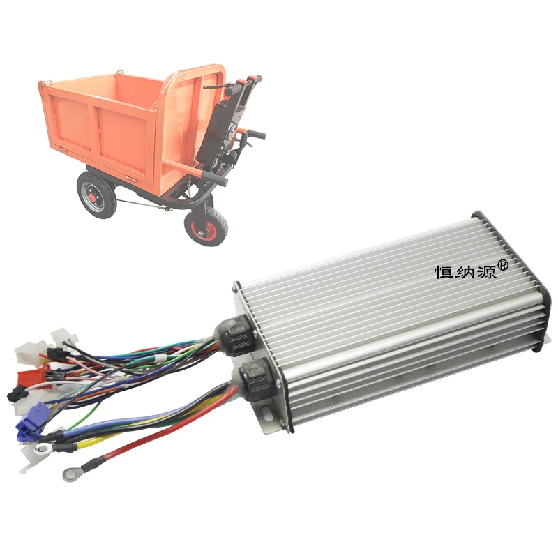 

48-60v 18G 2 Speed Electronic Brake Controller Brushless Square Wave Motor Controller Three-wheeled Trolley