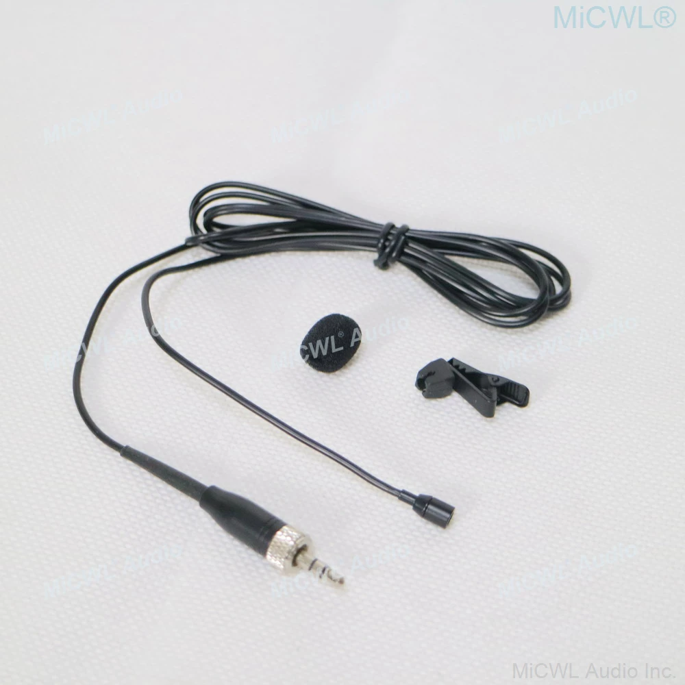 

Tie Clip Lavalier Microphone For Sennheiser Mic G2 G3 G4 Wireless BeltPack Transmitter 1.2m Strong Cable MiCWL BL320