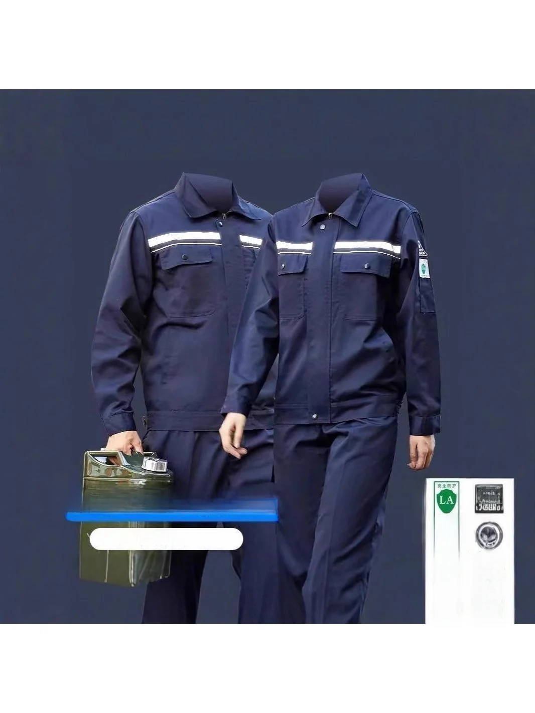 

Anti-Static Workwear Electrician Suit Long Sleeve Male Top for Gas Station Resistant to Wear And Dirt Labor Protection Uniform