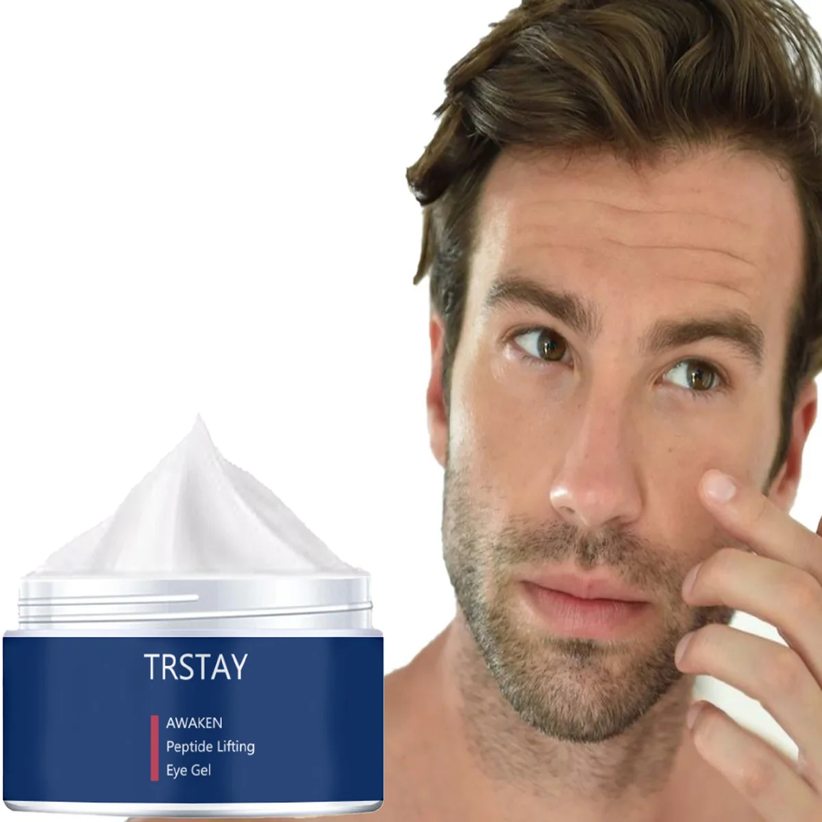 Men's Cooling Eye Cream Can Be Used Consistently To Relieve Eye Skin Fatigue And Improve Eye Contour.