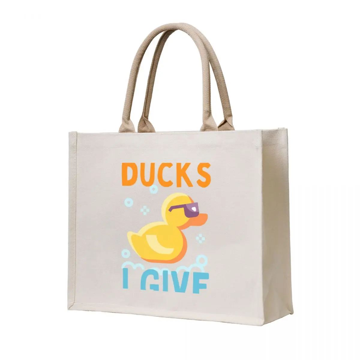 

The Ducks I Give Funny I Don't Give a Duck Cute Meme Duck Gift for Friends Sassy Humor Tote Bag Shopping bags