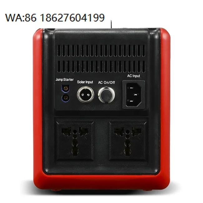 600W Solar Power Bank, Pure Sine Wave Solar Generator, Multifunctional Outdoor Camping Emergency Portable Power Station