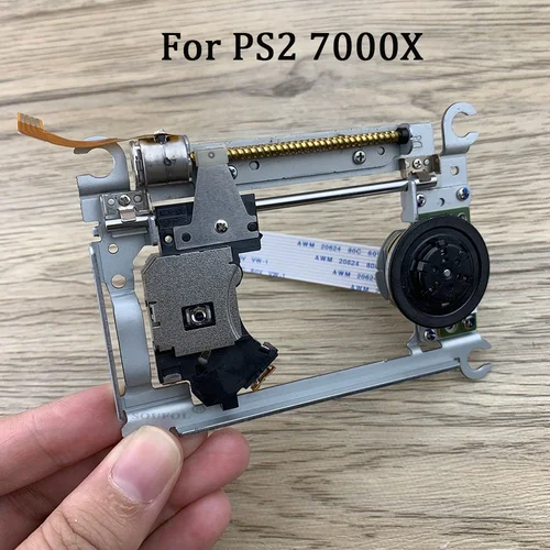 Para PS2 lente láser TDP-082W para PlayStation2 PS2 70000 7000x reemplazo unidad de DVD lente juego unidad de DVD cabezal óptico con cubierta