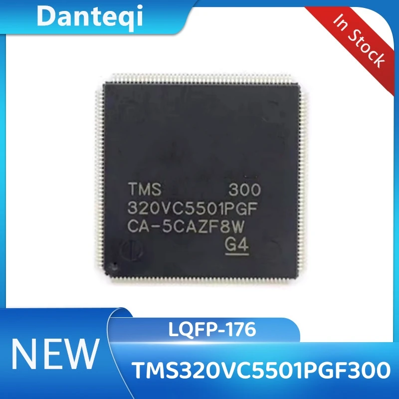 1PCS/LOT TMS320VC5501PGF300 TMS320VC5501PGF TMS320VC5501 TMS320 LQFP-176 In Stock