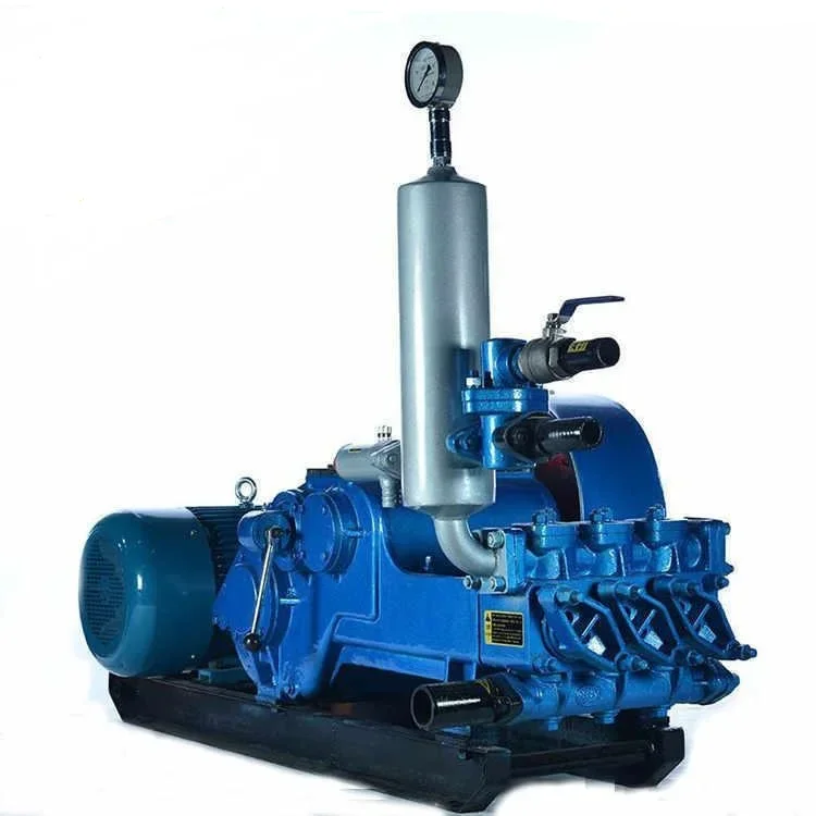 For BW250 Water Well Drilling Rig Mud Pump Piston Pump with Diesel Engine For Sale