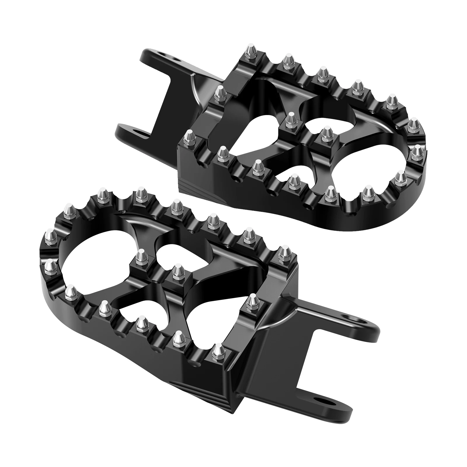 NICECNC Motorrad-Fußrasten, Fußstützen, Pedale für Honda XR650L 1993-2025 CR80R CR85R XR250R XR400R XR600R XR650R – Detail 11