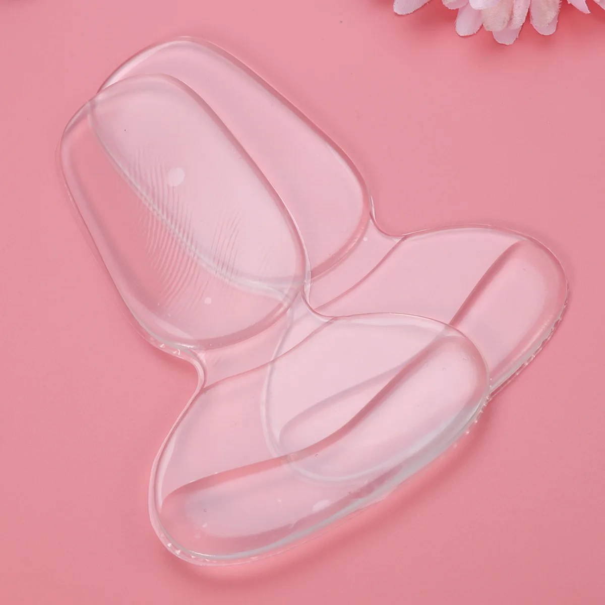 منصات وسادة كعب خلفي سميكة من السيليكون 2 في 1 بطانات ذاتية اللصق للكعب العالي تمنع الانزلاق بثور وسادات الكعب الخلفي