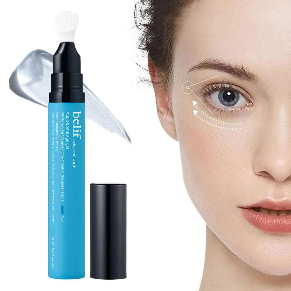 belif-gel-para-os-olhos-15ml-tratamento-de-resfriamento-instantaneo-ilumina-remove-olheiras-com-aplicador-ceramico-de-niacinamida-carro-para-os-olhos