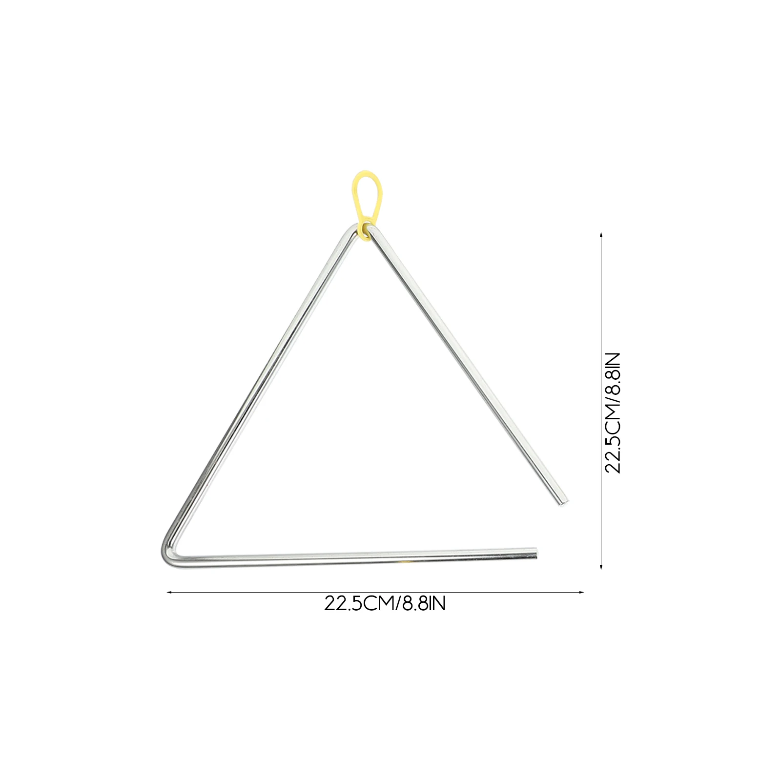 

5 Sets Percussion Instrument Toy with Strikers Triangles Music Educational Instruments for Kids Iron Children