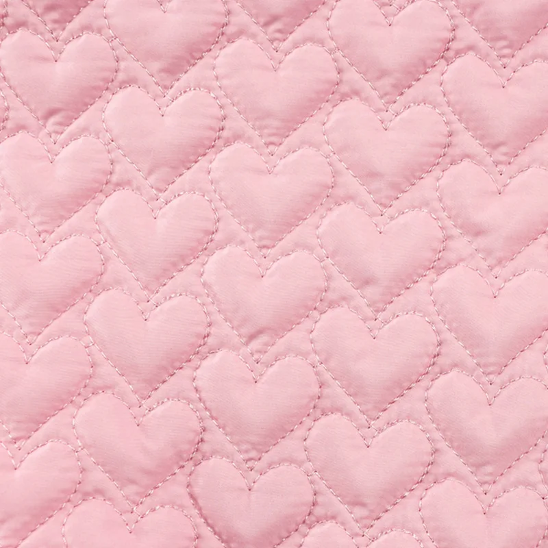 145x50cm Love Clip Bawełniana pikowana tkanina Ciepłe kurtki Torby Bawełniane płaszcze Pościel Poduszki Ręcznie robione tkaniny do szycia DIY