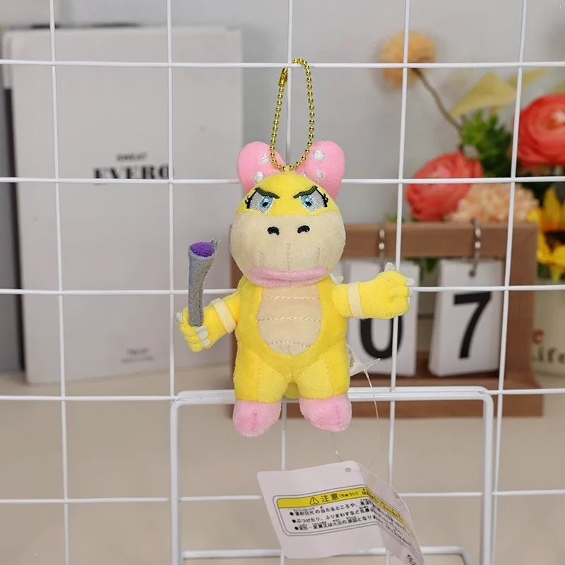 Super Mario Koopalings 5inch Plush Set - 7PCS Keychain Doll Collection Larry Morton Wendy Iggy Roy Lemmy Ludwig Stuffed Characte view 5