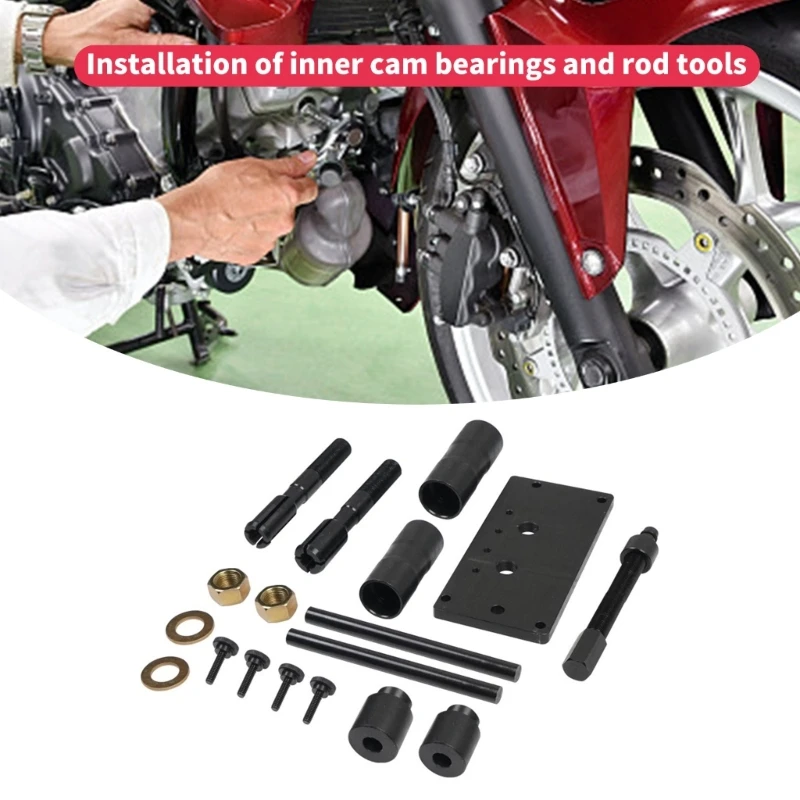 

Professional Installer and Puller Tool Motorbike Repair Tools for Twin 1999-2017 Inner Bearing Installer Puller X37F