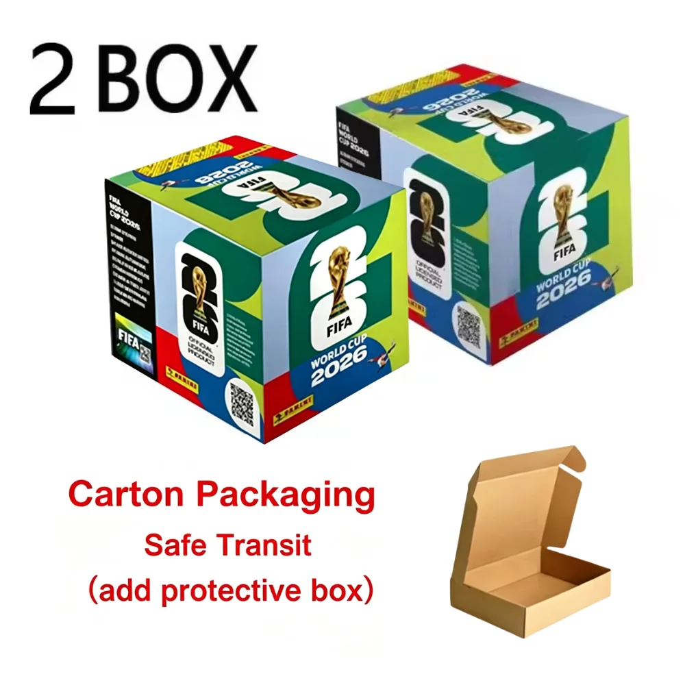 Panini FIFA World Cup 2026 Licensed Sticker Full Box 50 Sticker Packs Soccer Sports Memorabilia Gift for Football Enthusiasts @ view 3