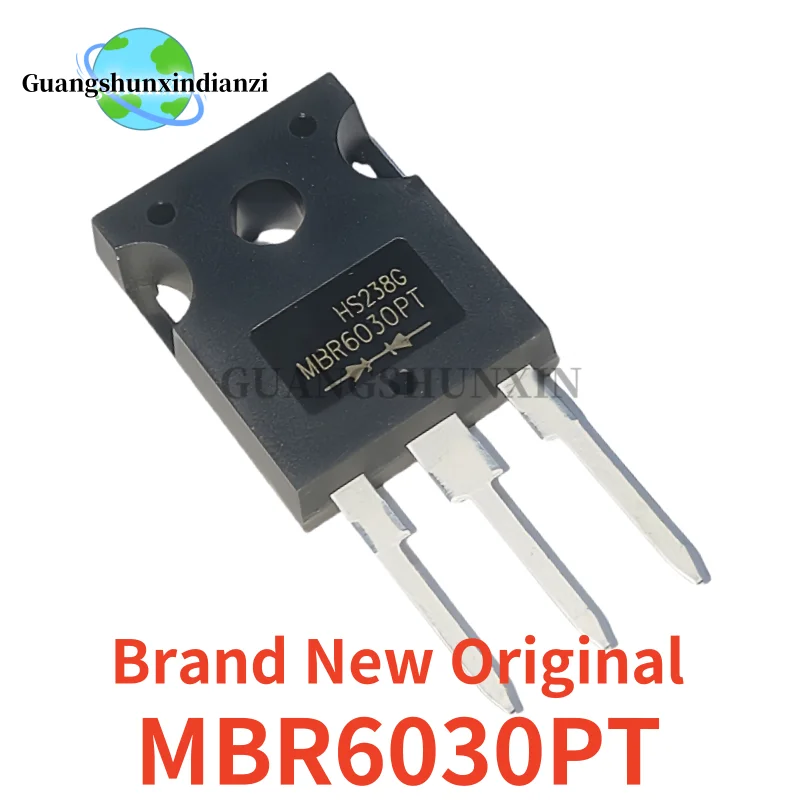 

5-10 шт. новый оригинальный MBR6030PT 6030PT MBR6030 TO-247 30 В 60 А транзистор лучшего качества на складе