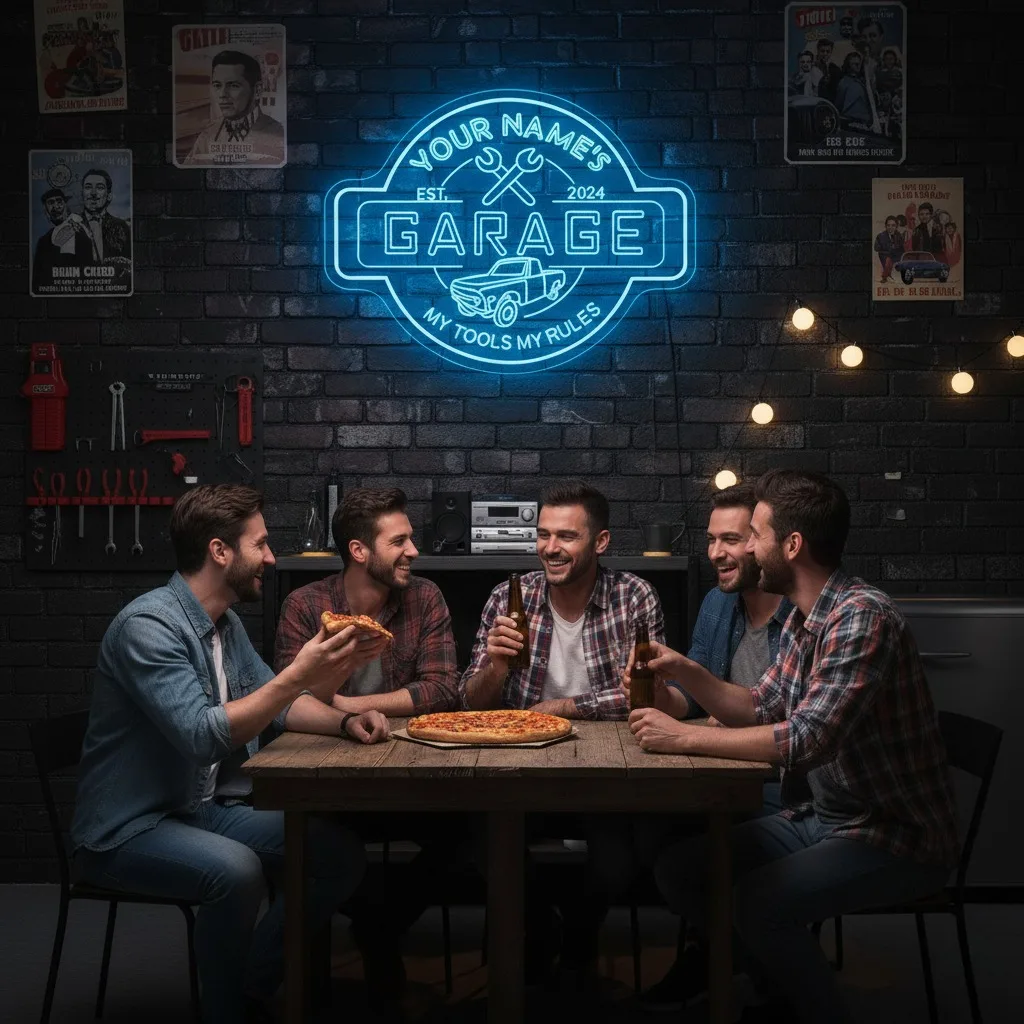 Custom Garage Neon …