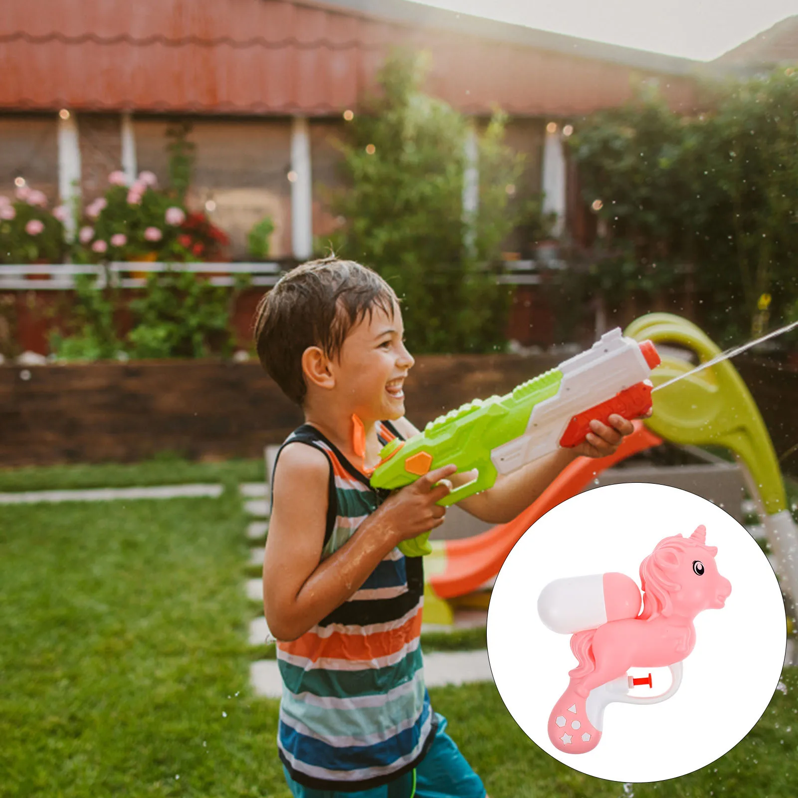 4 pçs unicórnio água engraçado estilo dos desenhos animados crianças ao ar livre verão praia piscina água crianças brinquedo da criança
