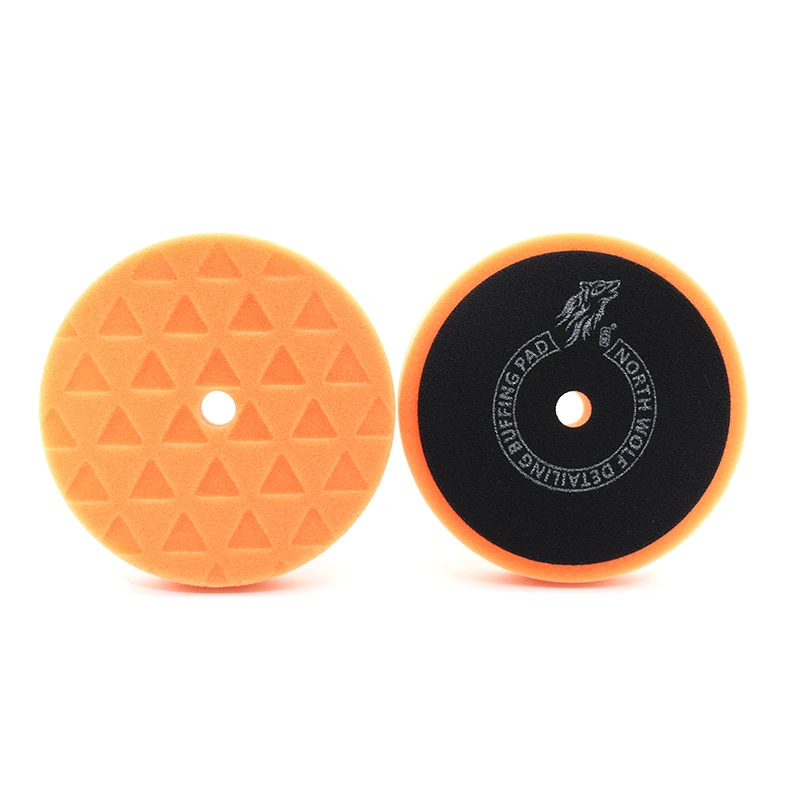 

North Wolf auto detailing products diamond car foam buffing polishing pads for RO/DA/GA polisher