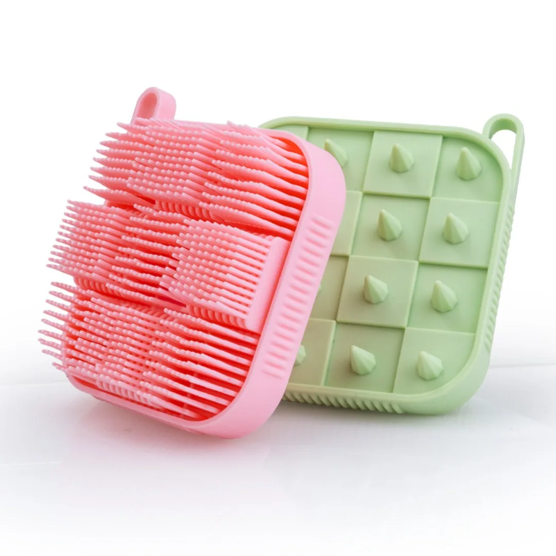 

Отшелушивающий силиконовый скребок для тела, щетка для ванны, нескользящие инструменты для очищения, уход за кожей, мытье тела, массажная щетка для ванны, инструмент для душа и купания