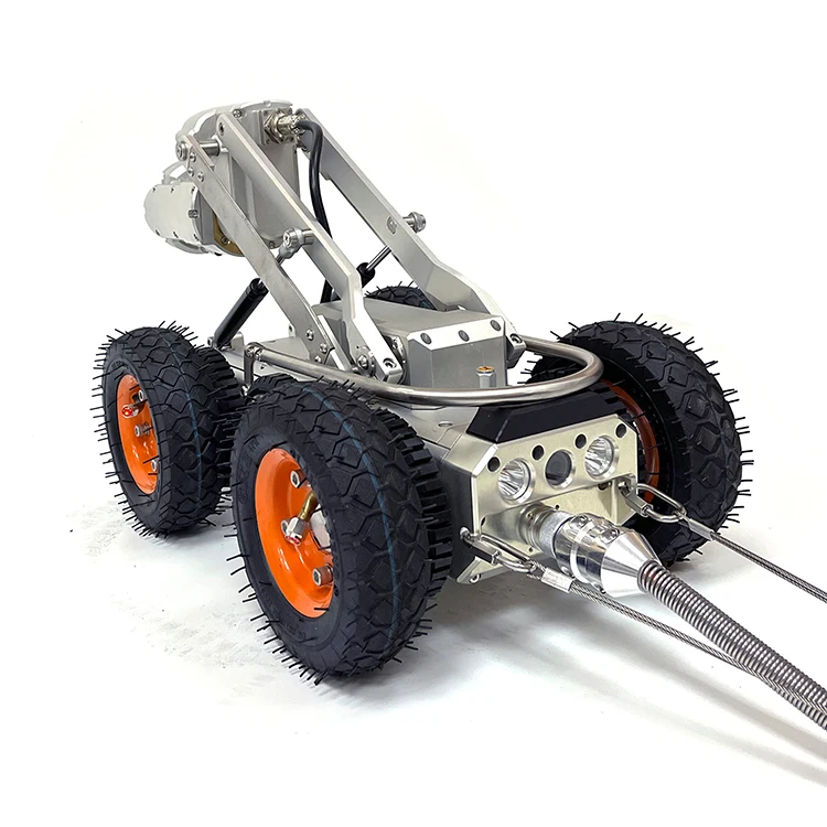 CCTV Drain Pipe Inspection Survey Crawler Robot Camera Sewer Pipeline Inspect Crawler Robotic System