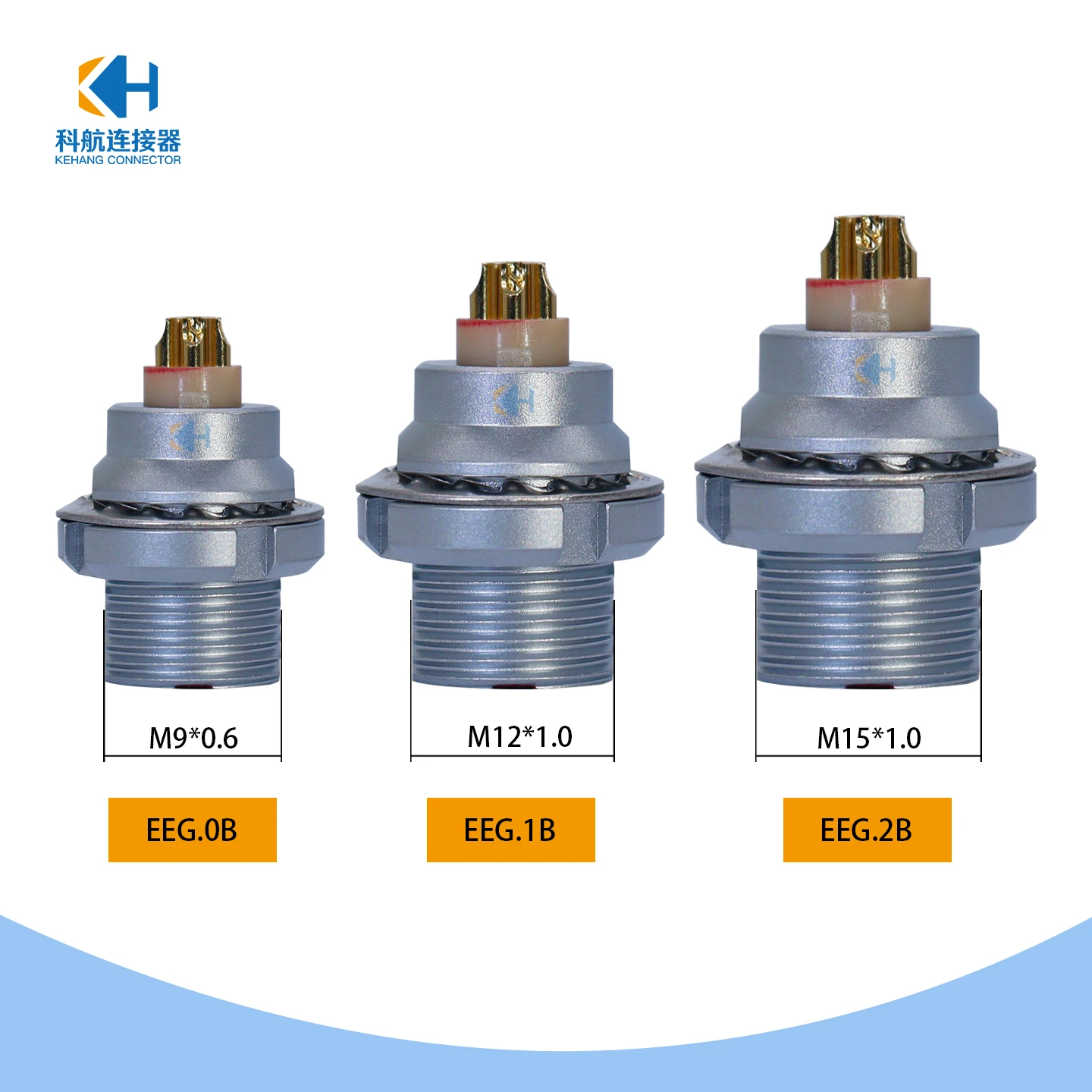 EEG Compatible Aviation Plug Fixed Seat Lemo Odu FGG round Multi-core Connector for Electrical Engineering And Maintenance