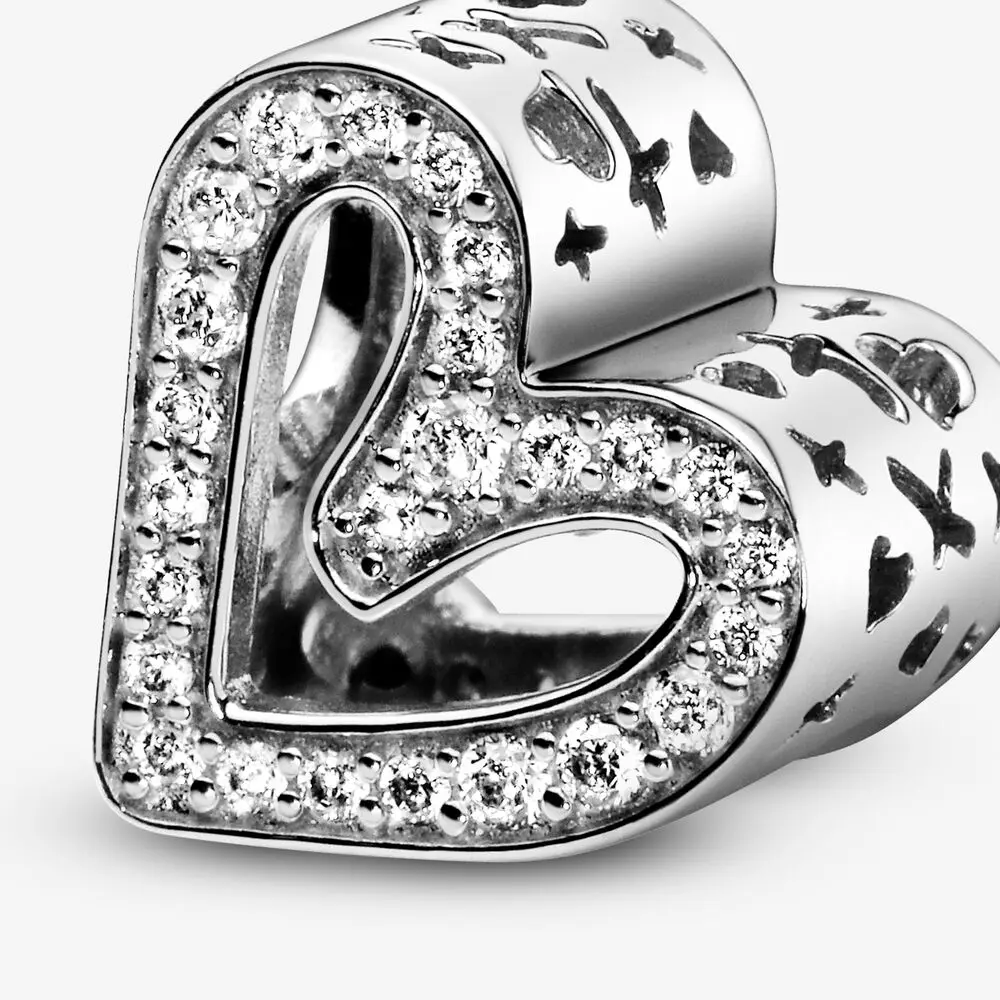 New 925 Sterling Silver Valentine\'s Day Love Wedding Bride Pendant Bead Diy Fit Original Pendant Charm Bracelet Women Jewel