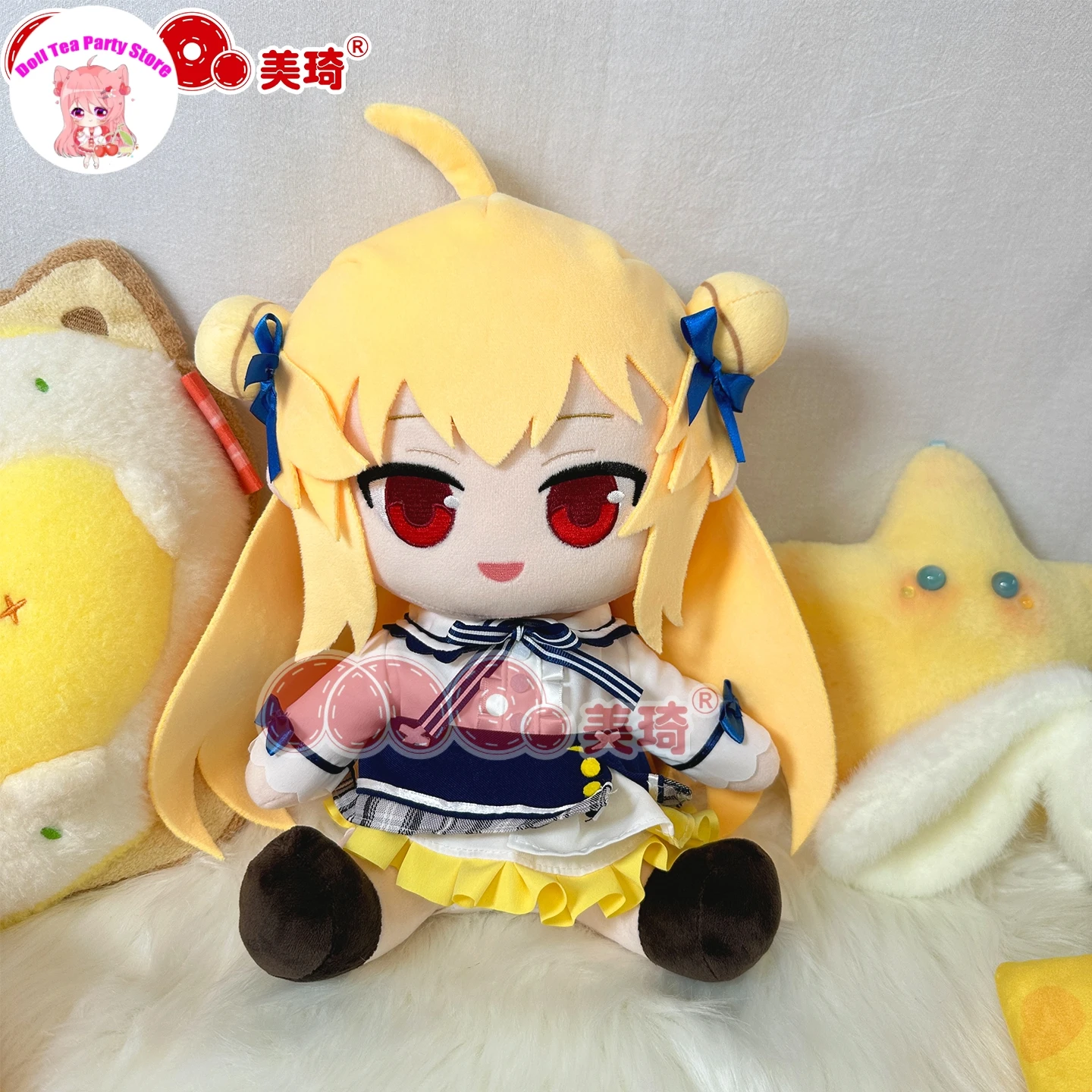 

Original Game Girl Doujin Izumi Hiyori Sitting Posture Dolls Cosplay Cartoon Gift Plush Stuffed Cotton Doll Plushie Toys