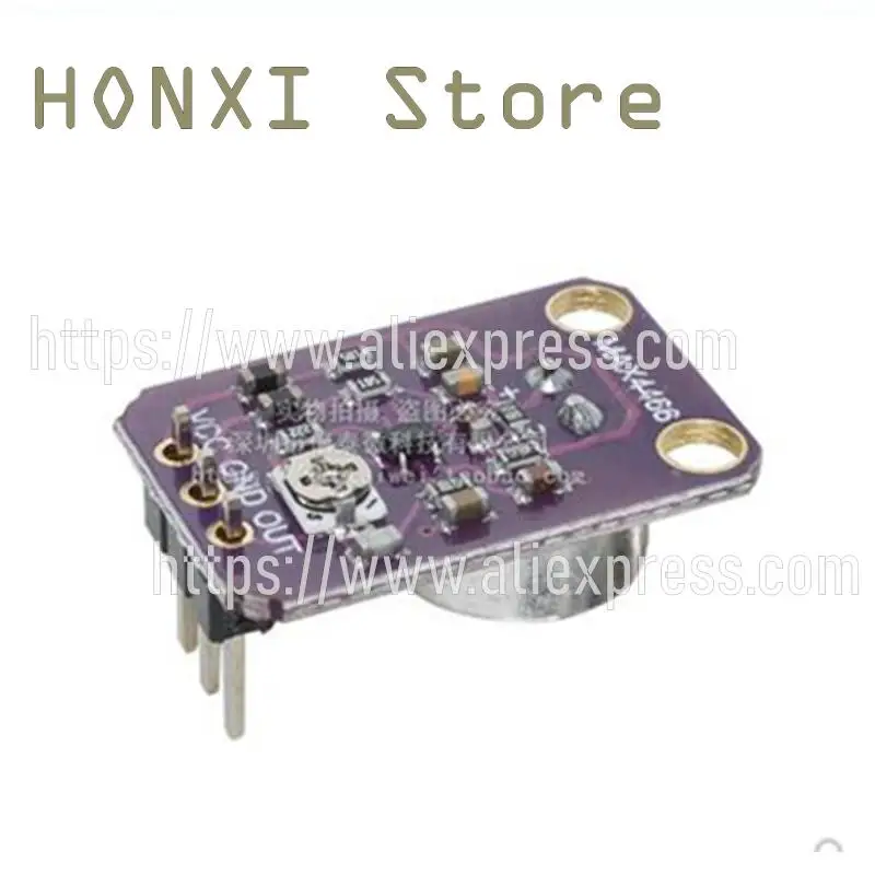 1 pçs o microfone pré-amplificador microfone max4466 módulo sensor de som