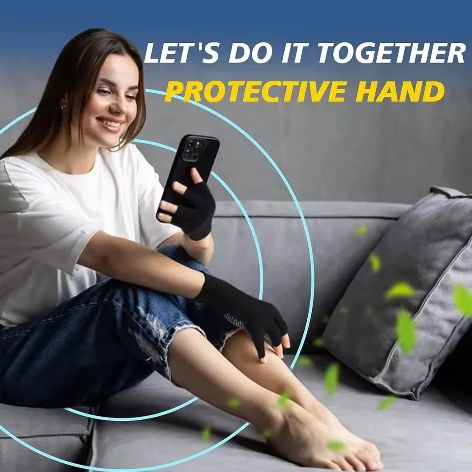 Non-slip Touch-Screen Nylon Gloves for Men Women in Summer Outdoor Cycling Work Fitness Breathable Non-slip Dispensing Gloves