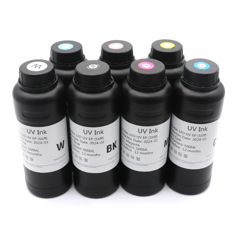 Imagem -02 - Tinta Led uv para Epson Universal uv Tinta de Cura Impressora Plana L800 L805 L1800 R290 R330 1390 1400 1410 1500w 500ml