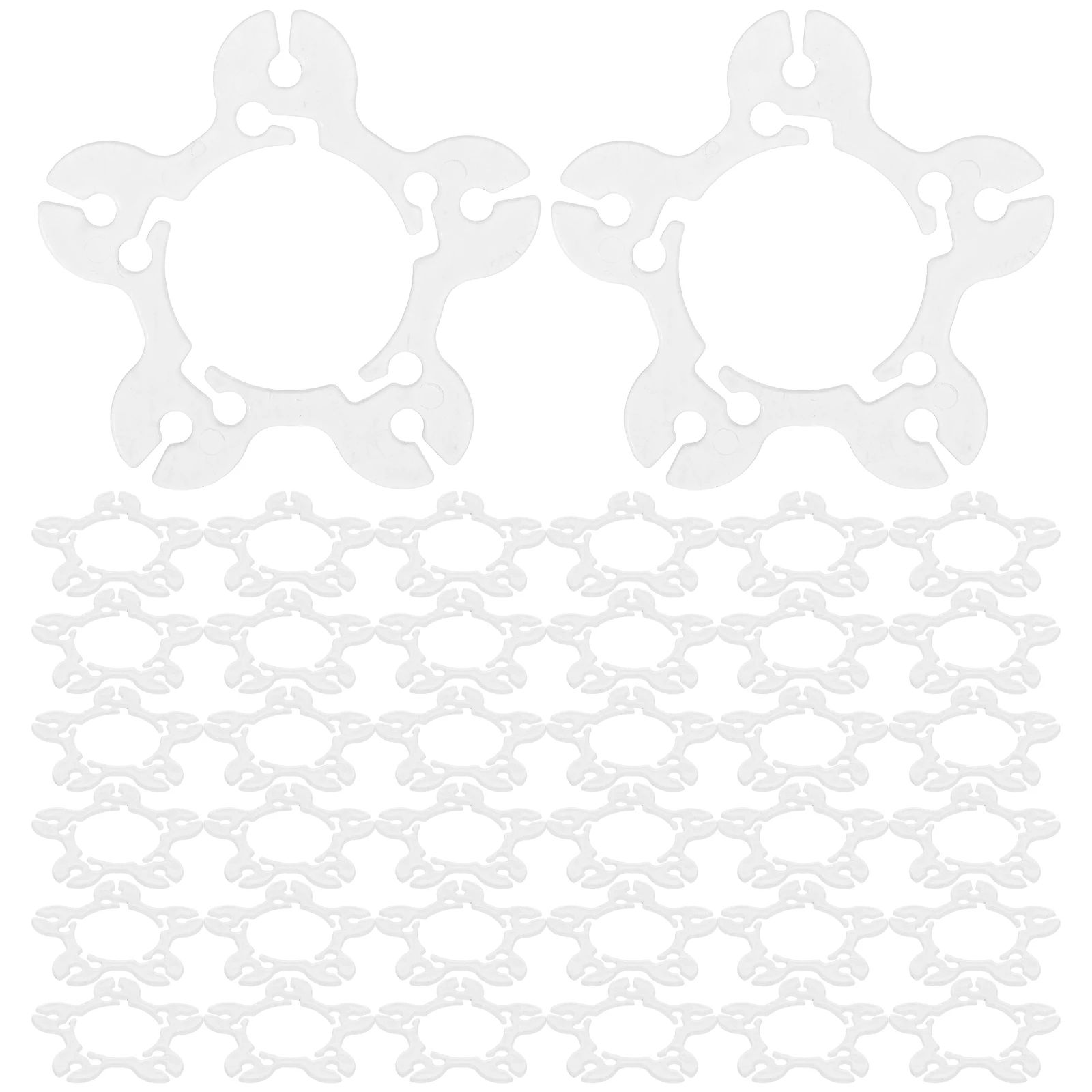 

100pcs Balloon Accessories Clips for Arch Tying Wedding Birthday Party Supplies Balloon Rings Connectors Holder