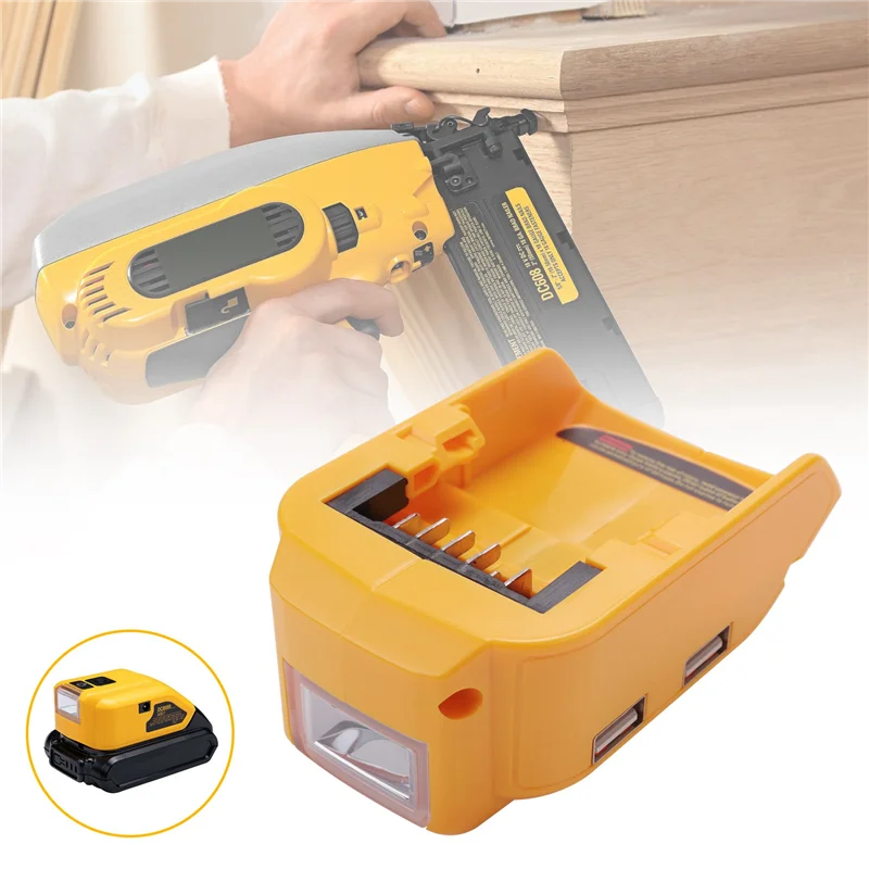 AD23-DCB090 배터리 어댑터 DCB090 DC 포트가 있는 18V 20V 최대 리튬 배터리용 전원 충전기 변환기