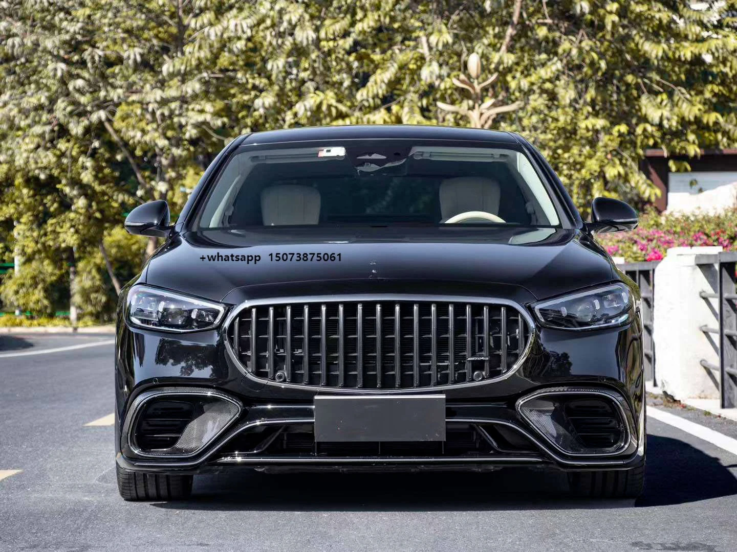 

S63 Style New Upgrade Body Kit for W223 S-Class -Front Bumper/Rear Diffuser/Side Skirt Tips/Front Bumper Grill