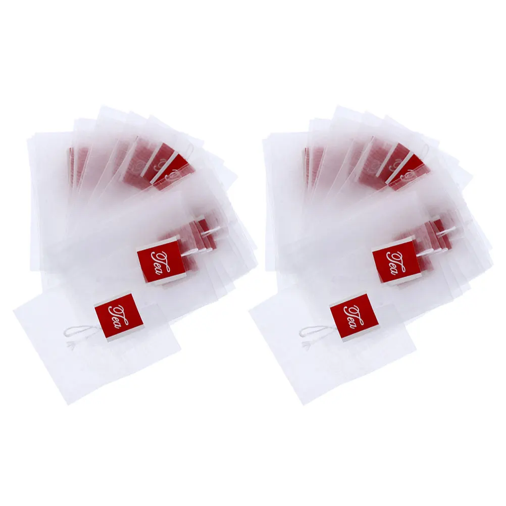 

100pcs Tea Filter Bags 6 5x6 4 Nylon Sachets Loose Leaf Reflex Brew Disposable Coffee Herb Strainer Kitchen Accessories