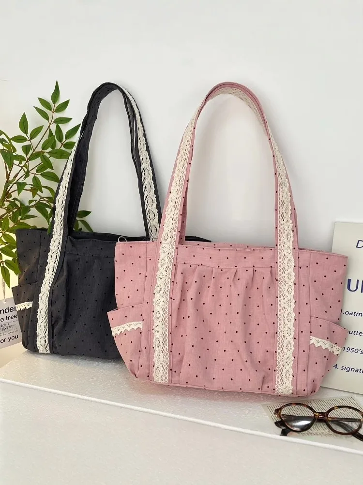bolso-tote-de-encaje-con-estampado-de-puntos-estilo-universitario-gp-bolso-de-hombro-informal-de-gran-capacidad-para-clases