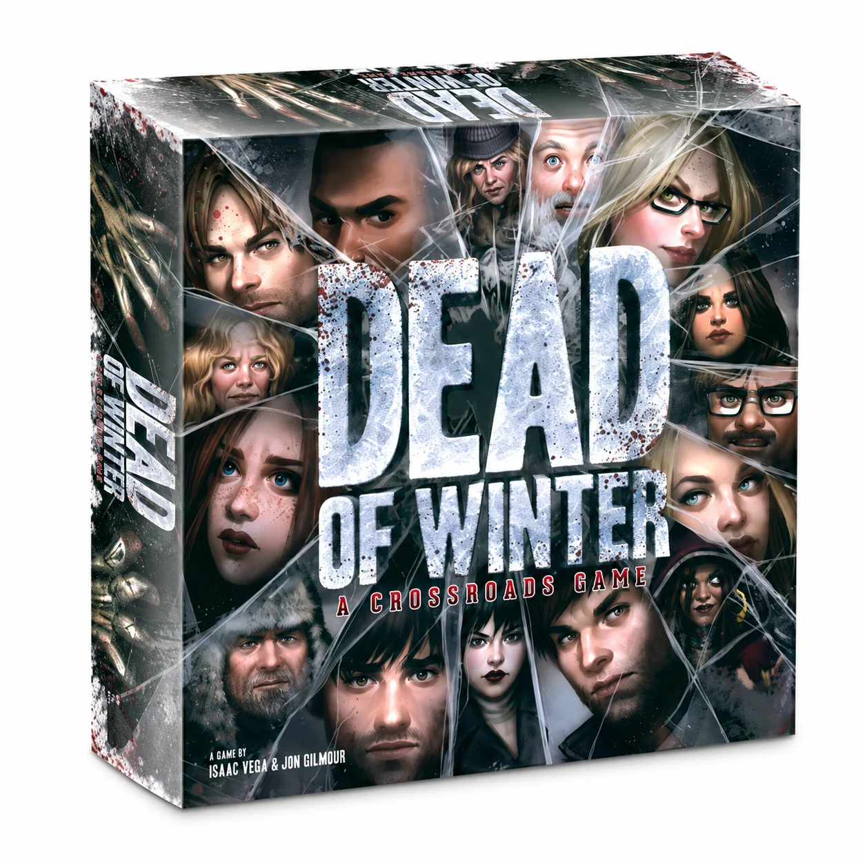 Dead of Winter Crossroads, Juego de Mesa de Estrategia Cooperativa de Supervivencia de Zombis, Versión en Inglés para Adolescentes y Adultos