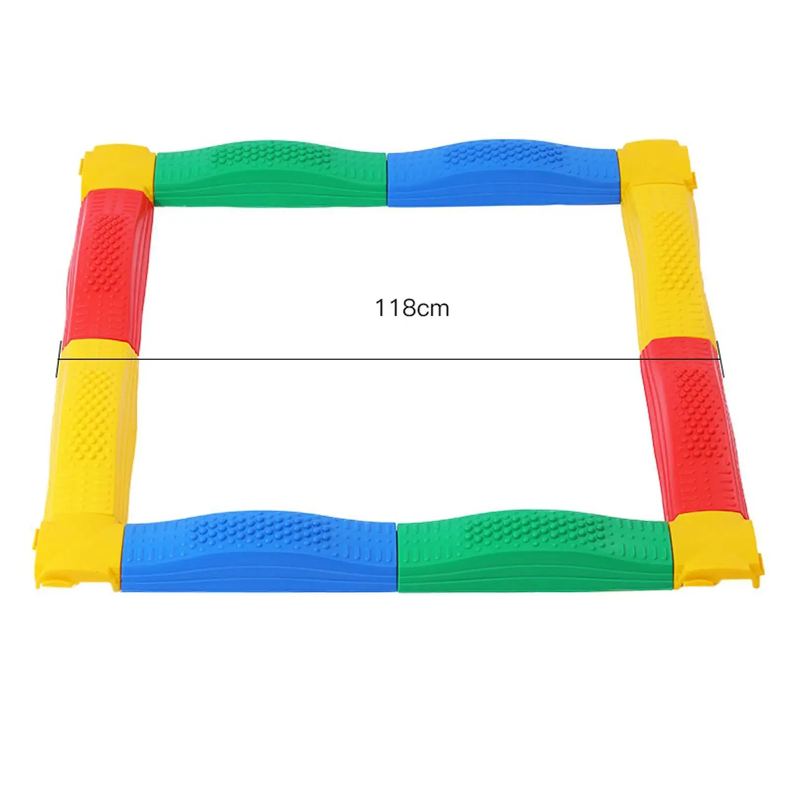 Indoor and Outdoor Balance Block, Multiple Obstacle Course, Non-Slip Sports Toy,