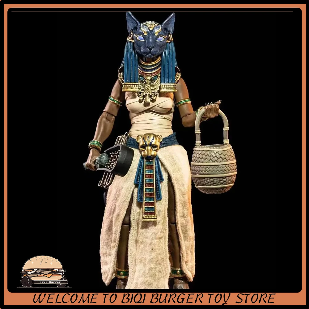 Original Four Knights Studio Egypt 1/12 Mythical Legion Agent Limited Anubis Catwoman Buster Action Figures Toys Gifts