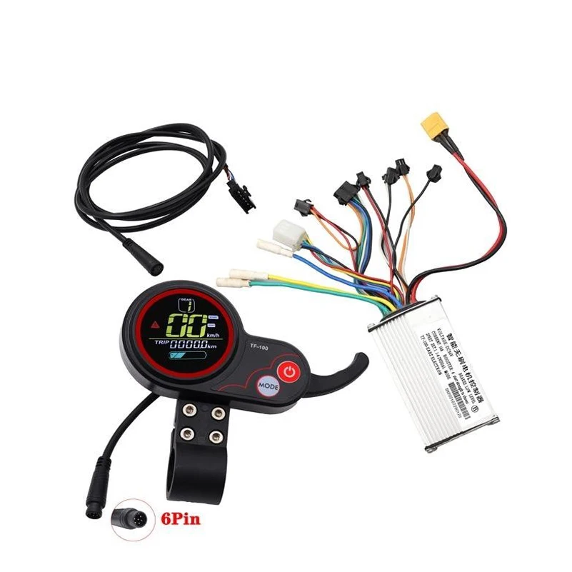 Electric Scooter Accessories TF100 Instrument Panel Controller Folding Car Throttle Knob Display