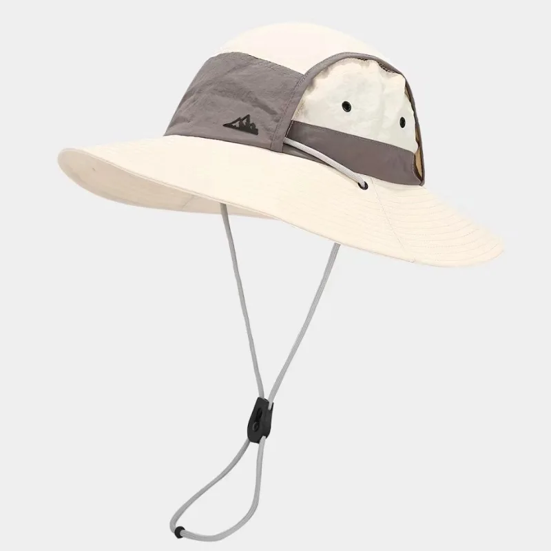 New Dayan Color Block Outdoor Sunscreen Mountaineering Waterproof Fisherman Sun Hat