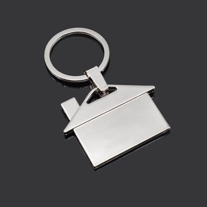 2024 New Men Cute Cartoon House with Window keychain women cute Key chain Bag charm for party best gift Jewelry