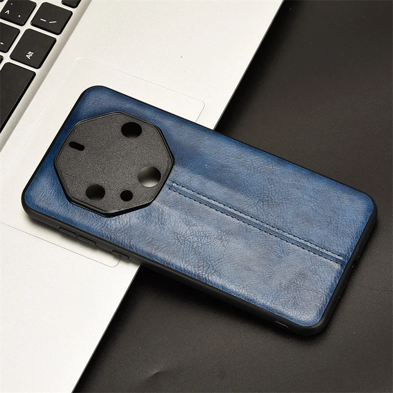 For Huawei Mate 60 RS Ultimate Suture Soft Edge PU Leather Hard Phone Cover For Huawei Mate 60 RS Ultimate Design ALN-AL10 Case