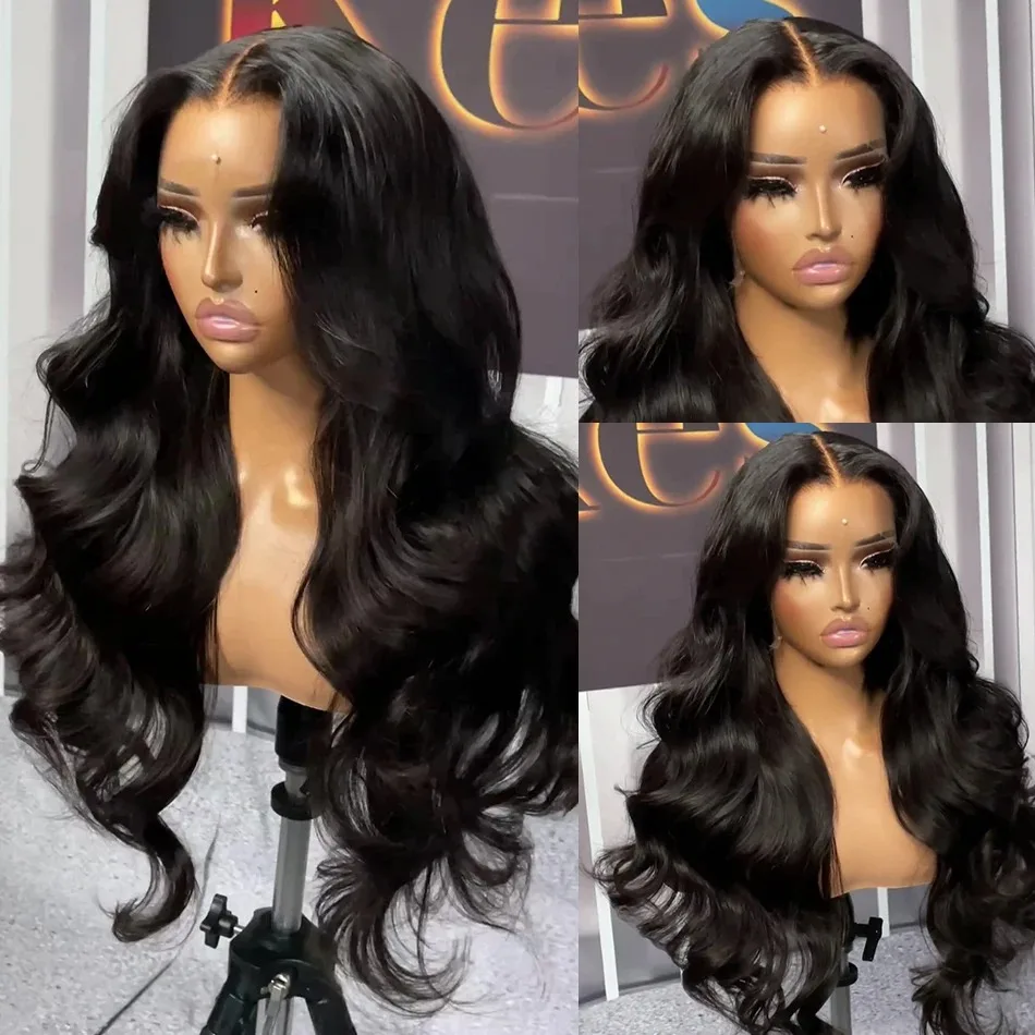 Body Wave HD Lace Front Wig Human Hair Pre Plucked 13x4 13x6 HD Transparent Lace Frontal Wig Brazilian Hair Wigs For Black Women