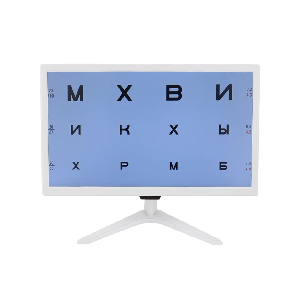 AIST 19 Inch LCD Visual Acuity Vision Chart Optical Eye Testing Chart LCD Vision Chart
