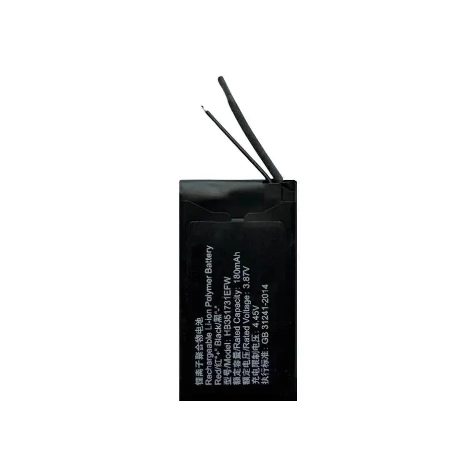 For Huawei Honor Band 6 Pro Fra Arg-B19 B29 B39 B59 Environmentally Friendly Watch Battery 180Mah HB351731EFW